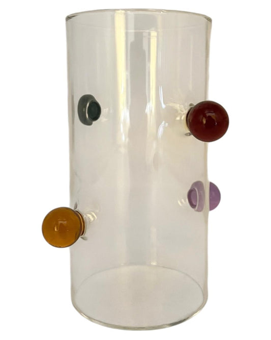 Vaso De Vidro Bolota P