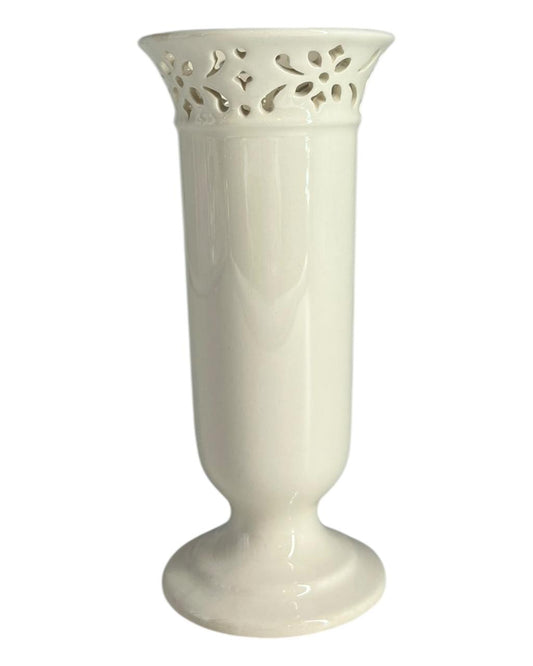 Vaso Soli Flower Royal Creamware