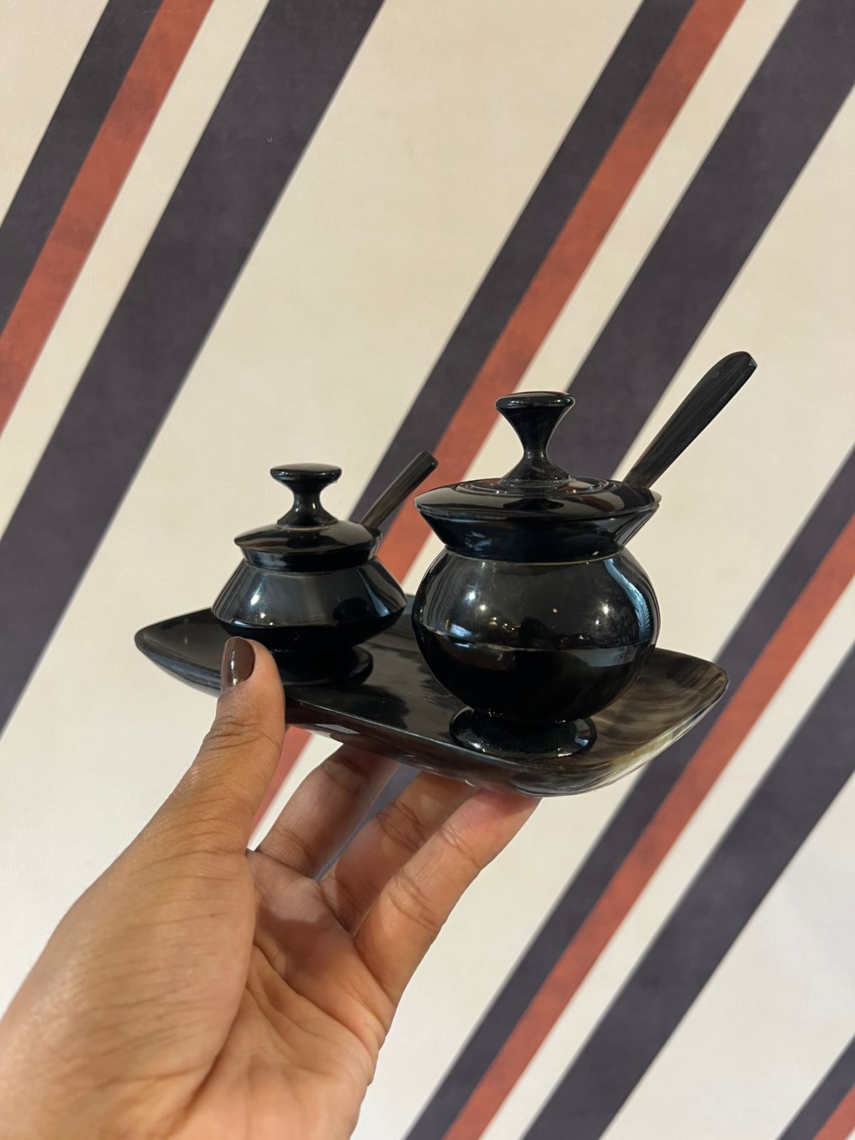 Conjunto 2 Potes Chifre P