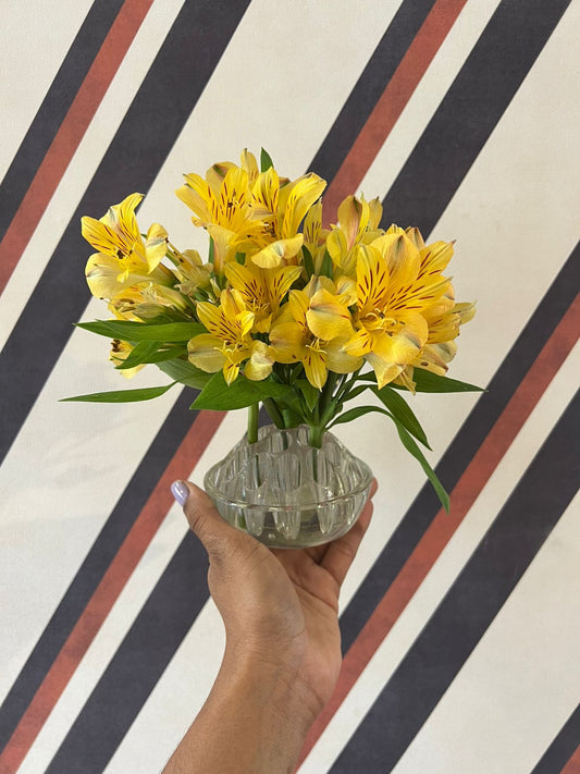 Suporte de Vidro para Arranjos Florais