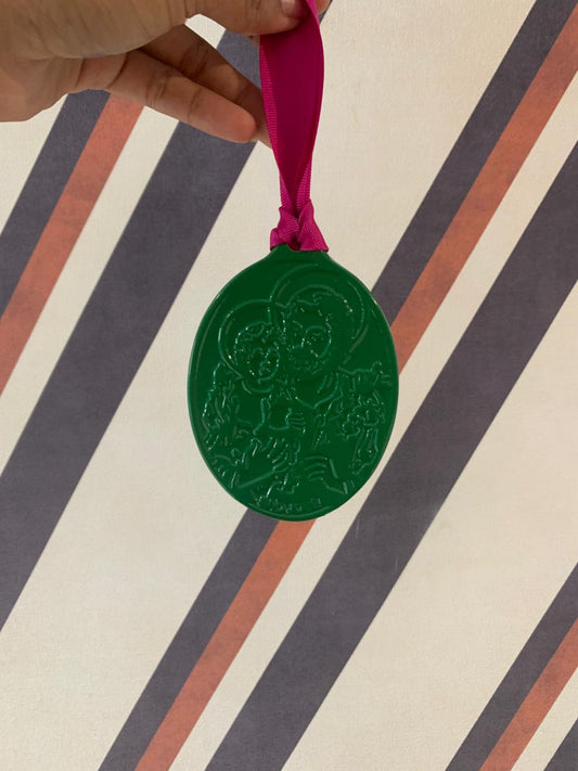 Medalha De São José P - Verde