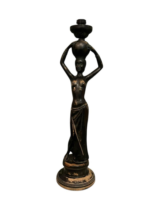 Base Abajur Vintage Mulher