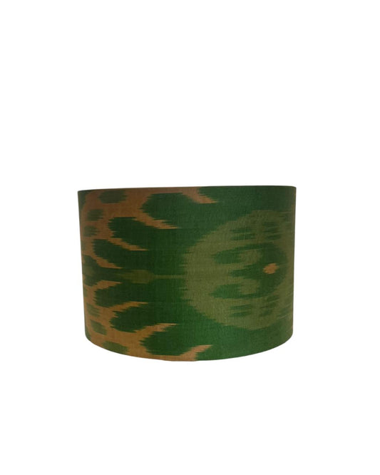Cúpula Ikat Verde e Café com Leite