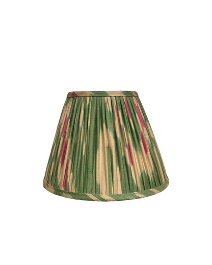Cúpula Plissada Ikat Verde