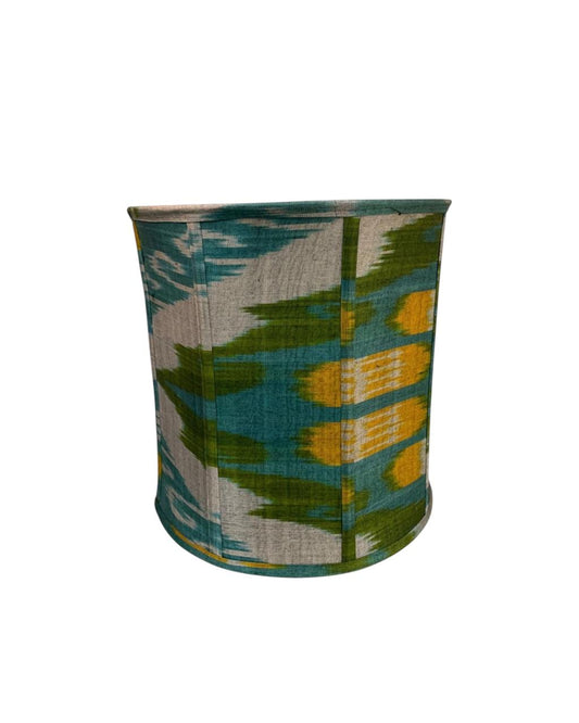 Cúpula Octagonal Ikat Turquesa 30x30