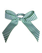 Conjunto 6 Argola Artesanal De Laço Verde