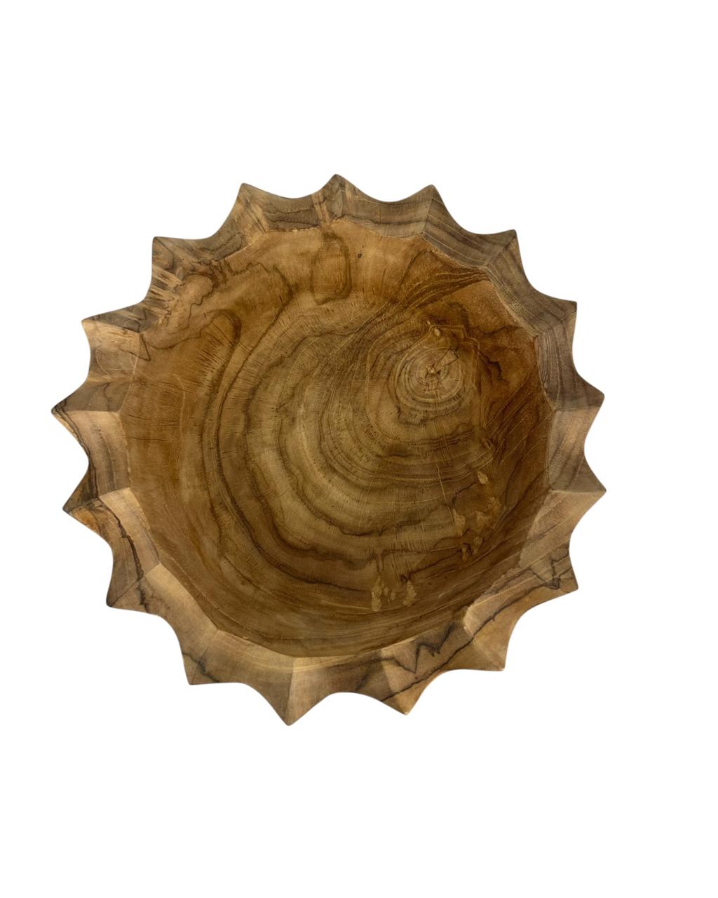Bowl Teca Crown