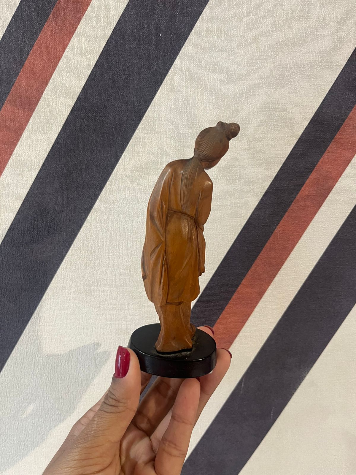Escultura Gueixa Séc XIX