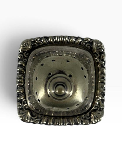 Saleiro Vintage Metal Prateado
