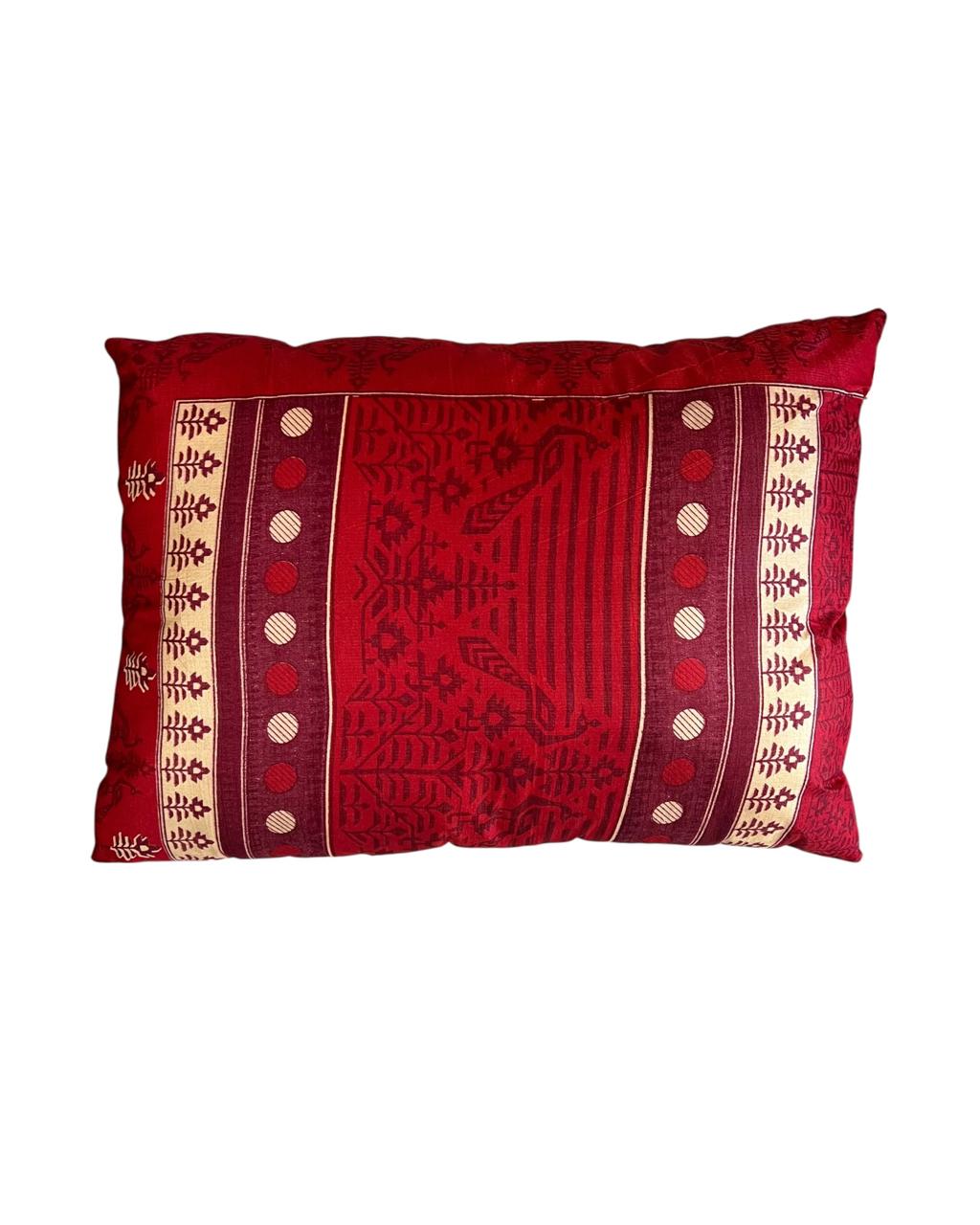 Almofada Sari Indiano Vinho 65x45