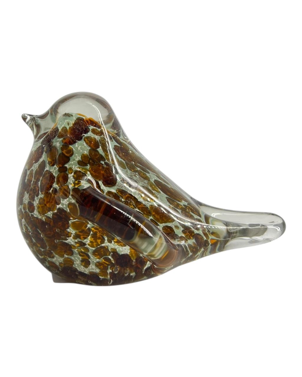 Escultura Pássaro em Vidro III