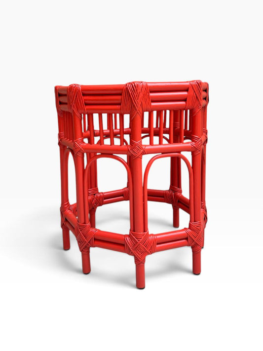 Mesa lateral Milano Vermelha