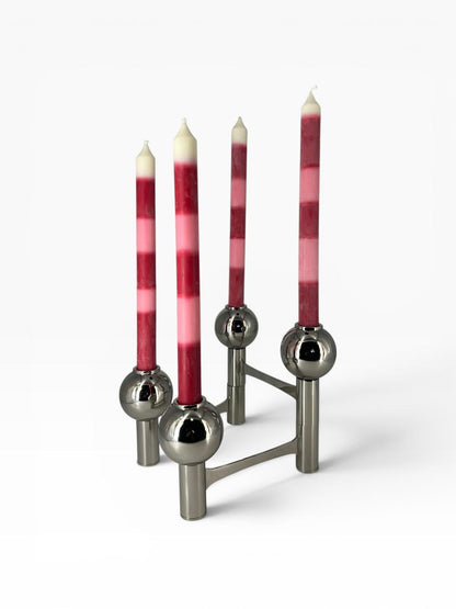 Castiçal Metal 4 velas