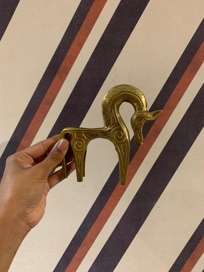 Adorno Cavalo Metal P