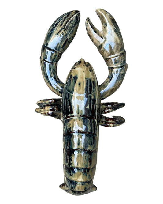 Escultura Em Faiança Lagosta