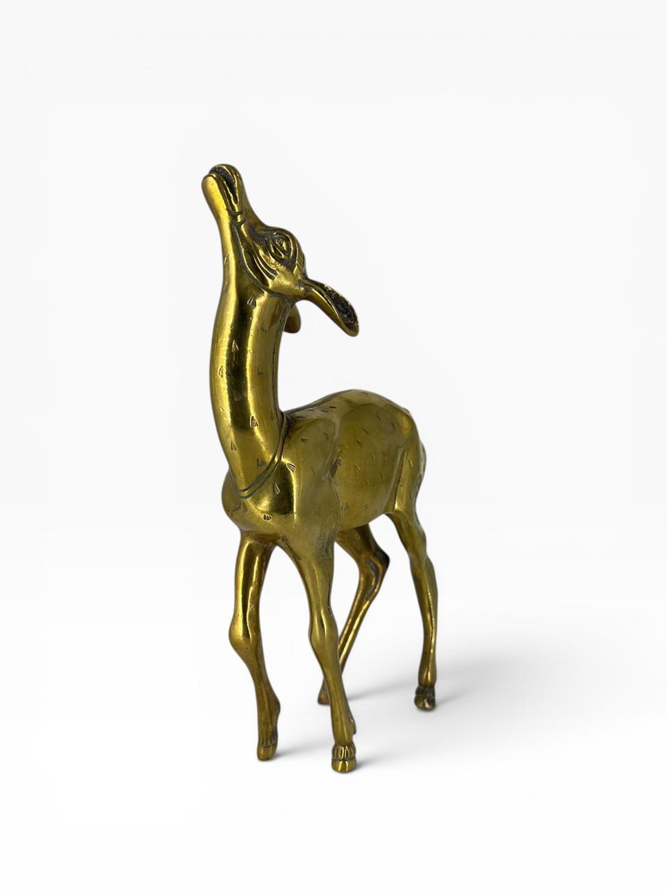 Escultura Cervo em Bronze
