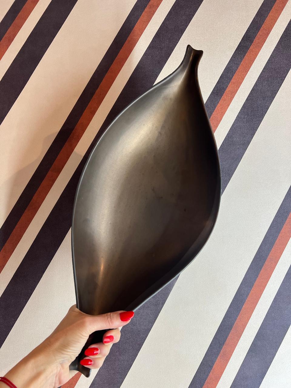 Fruteira Palma Latão