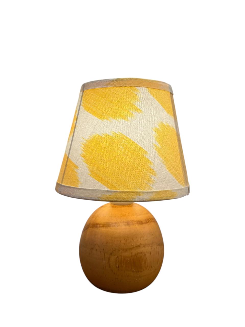 Mini Abajur Ikat Amarelo M