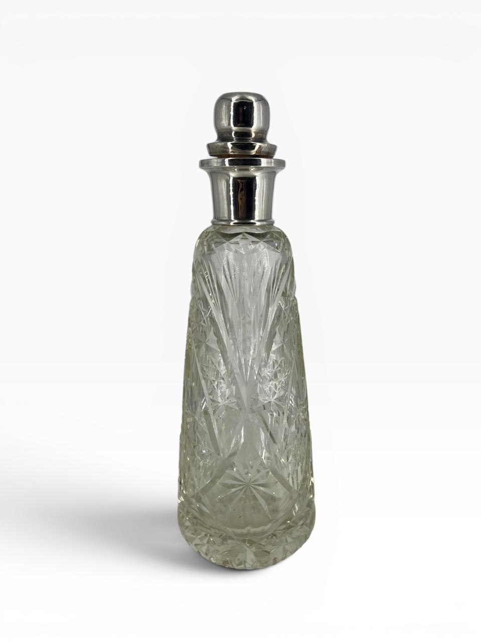 Garrafa Cristal com Prata