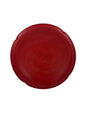 Prato Cerâmica Raso vermelho
