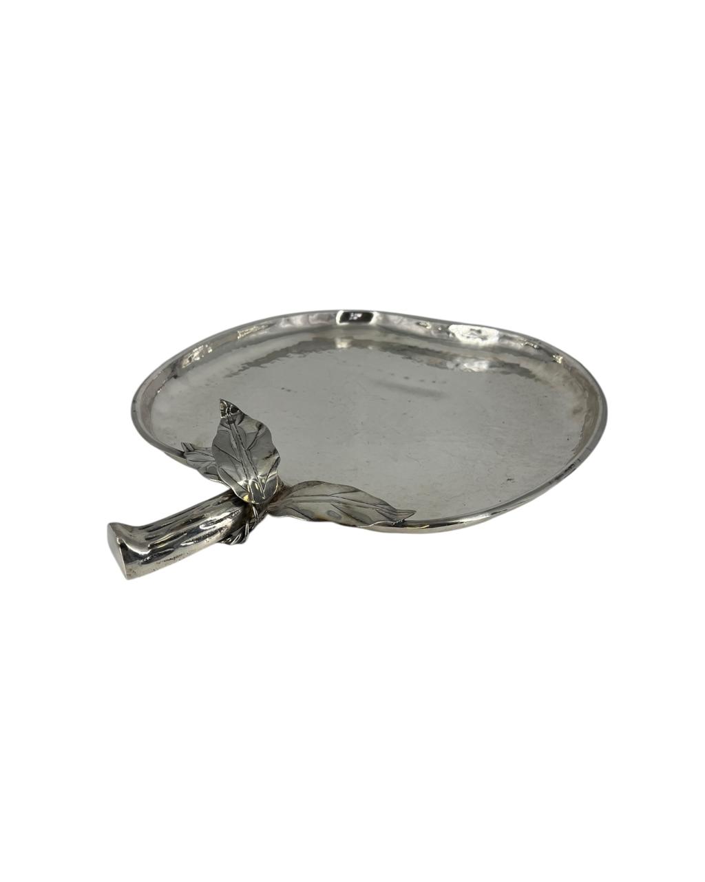 Bandeja Maçã em Prata