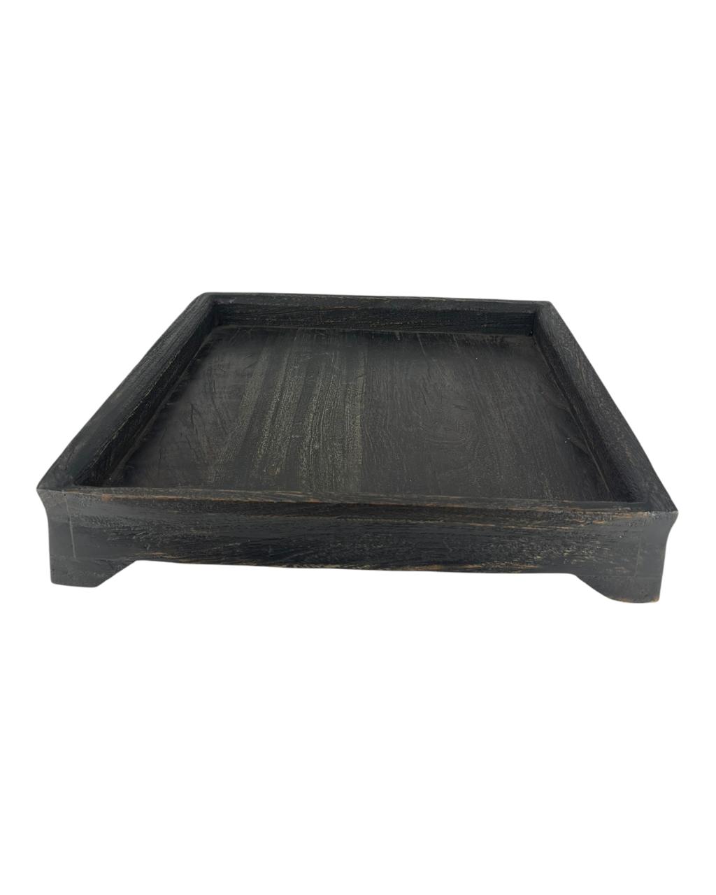 Bandeja Quadrada Laca Black M