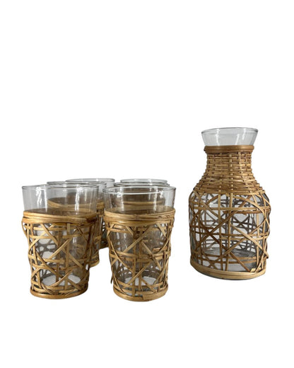 Set de 6 Copos com Jarra