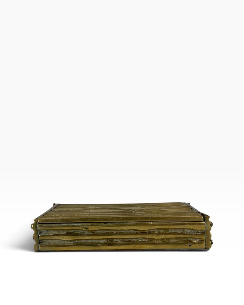 Caixa Bronze Bambu