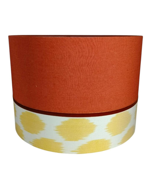 Cúpula Bicolor Terracota/Amarelo