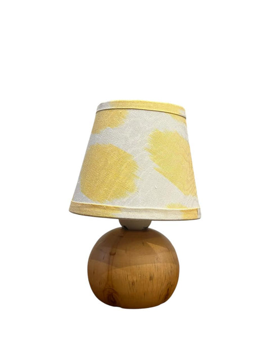 Mini Abajur Ikat Amarelo P