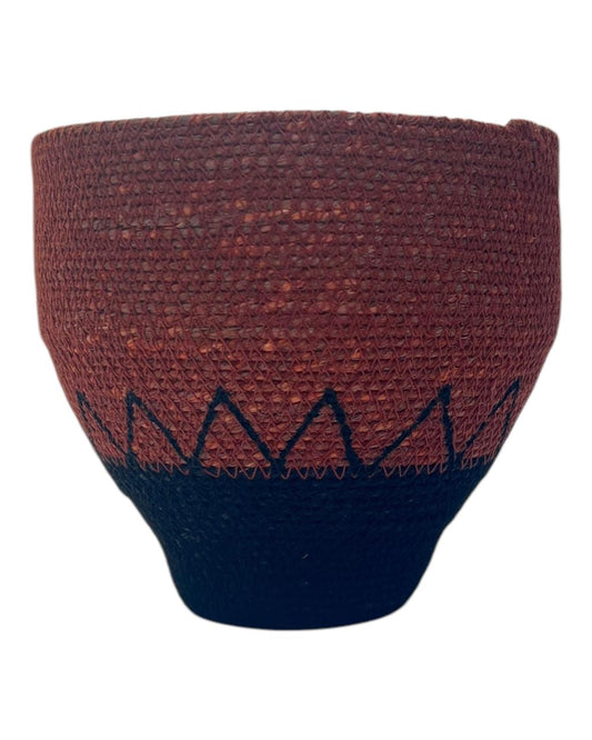Vaso/ cesto em vime 4205