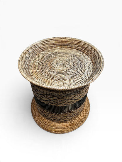 Mesa Lateral Rattan Tambor