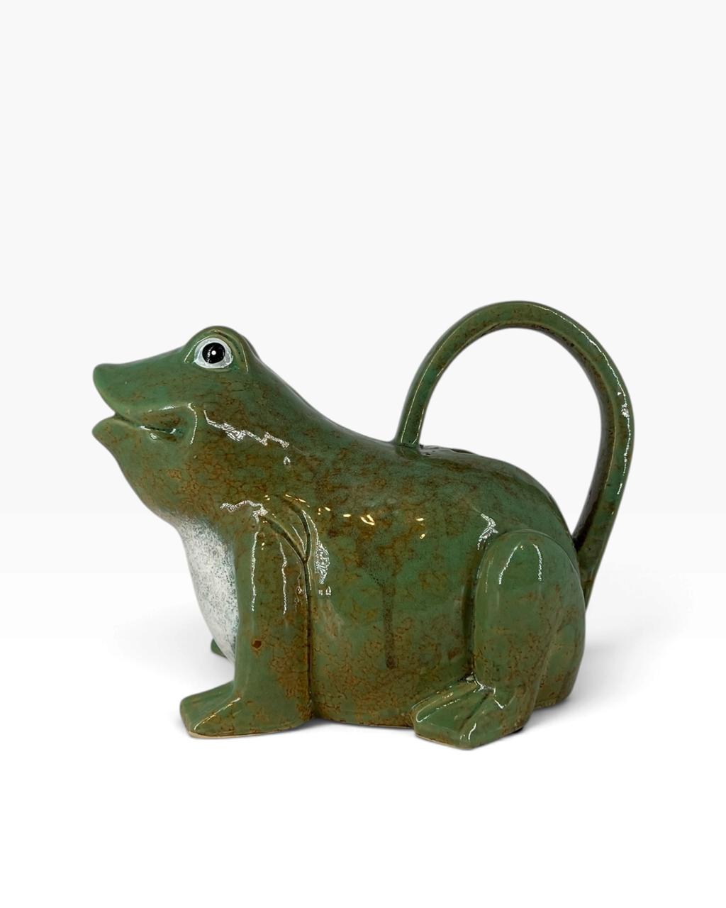 Regador Sapo Cerâmica