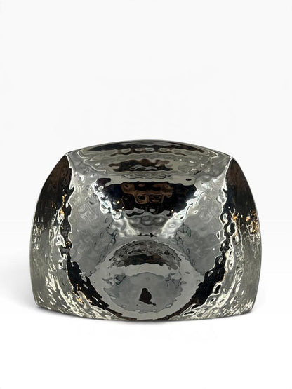 Bowl Metal Martelado Quadrado