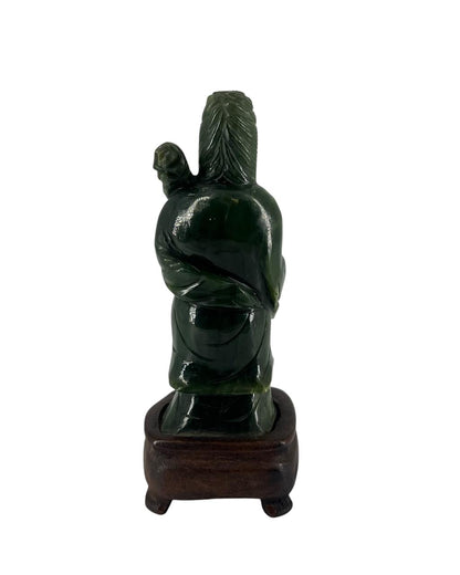 Escultura Buda em Jade I