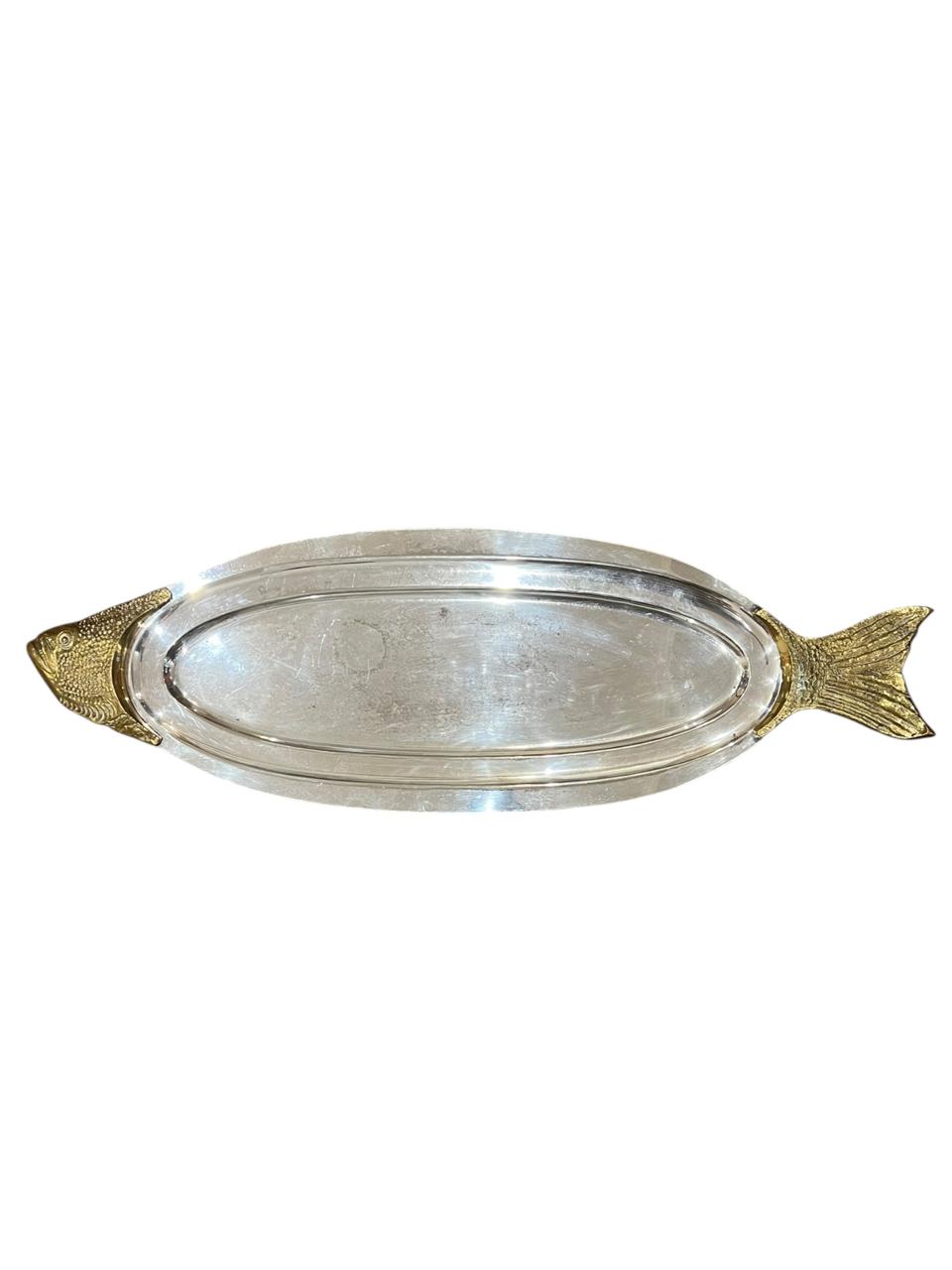 Travessa Peixe Latão