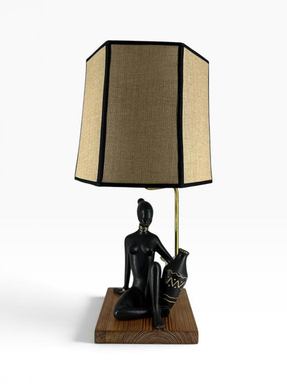 Abajur Escultura Afro I