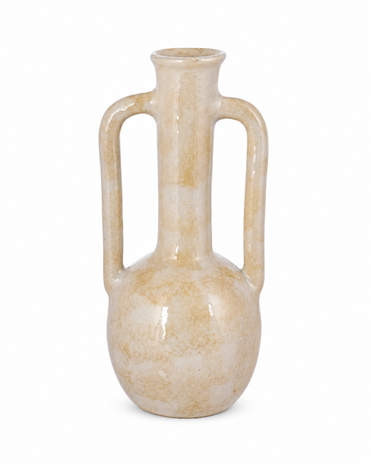 Vaso Cerâmica Ivory G
