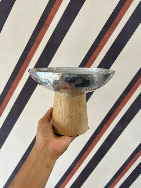 Petisqueira Metal Madeira