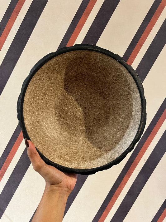 Prato em Cerâmica África