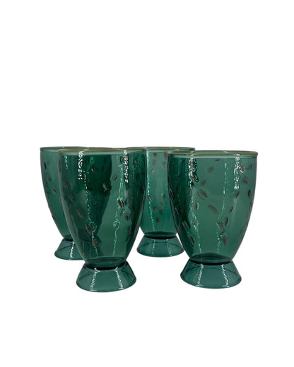 Set de 4 Copos Tulipa Azul