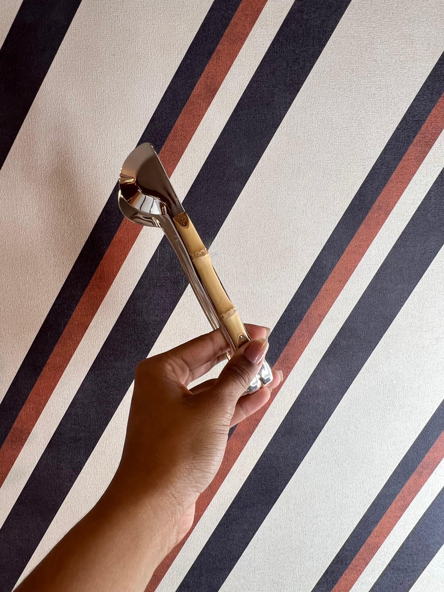 Pegador de Gelo Cabo Bambu