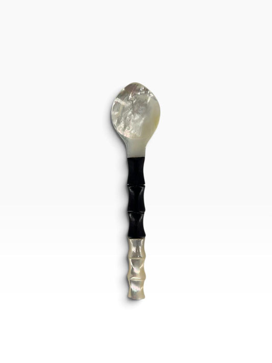 Colher Caviar Madrepérola e Madeira