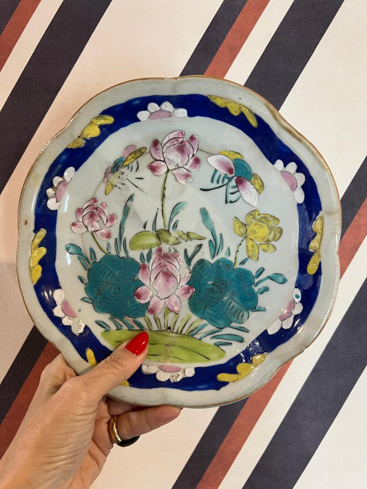 Prato Decorativo Porcelana Chinesa