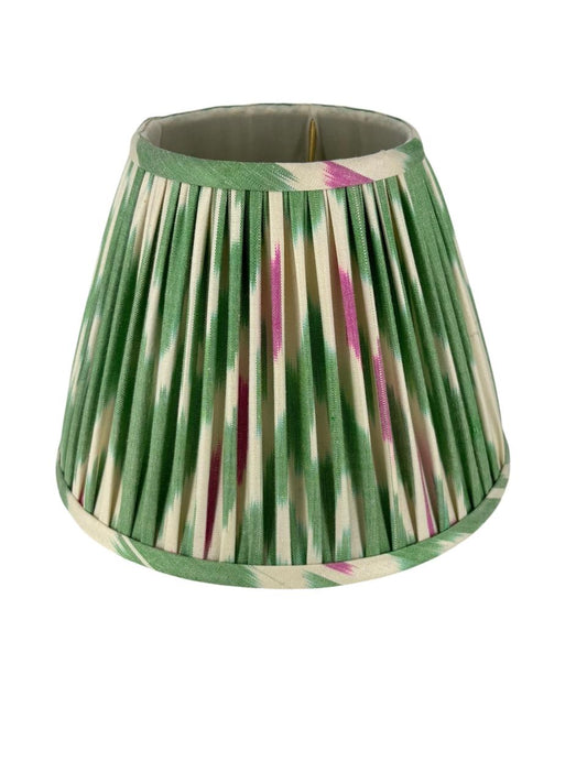 Cúpula Plissada Ikat Verde