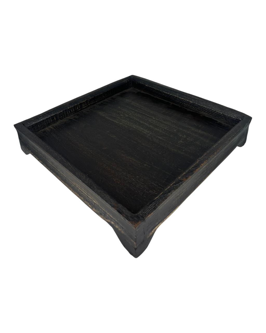 Bandeja Quadrada Laca Black M