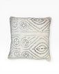 Almofada Bogolan Burkina Faso 24 Branco 50x50