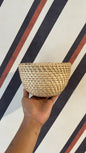 Bowl em Rattan Claro G