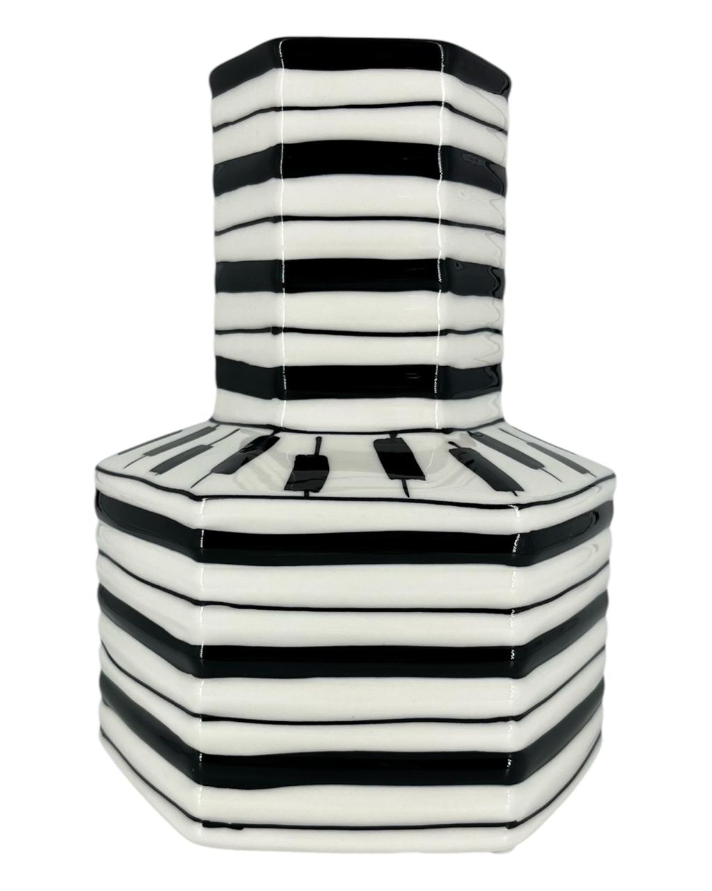 Vaso Contemporâneo Cerâmica