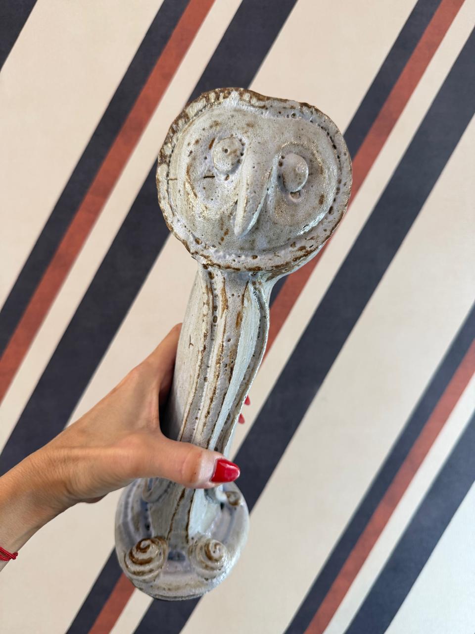 Coruja em Cerâmica Artesanal II